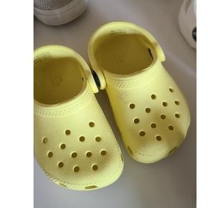 Yellow Toddler Crocs
